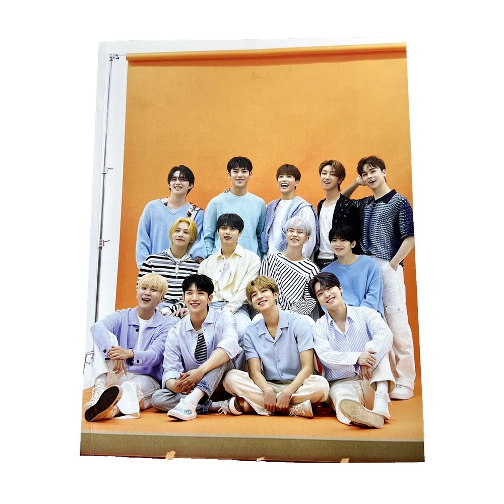 Seventeen KPOP Notebook Printed Lined Pages School Office 8"x11" School Writing